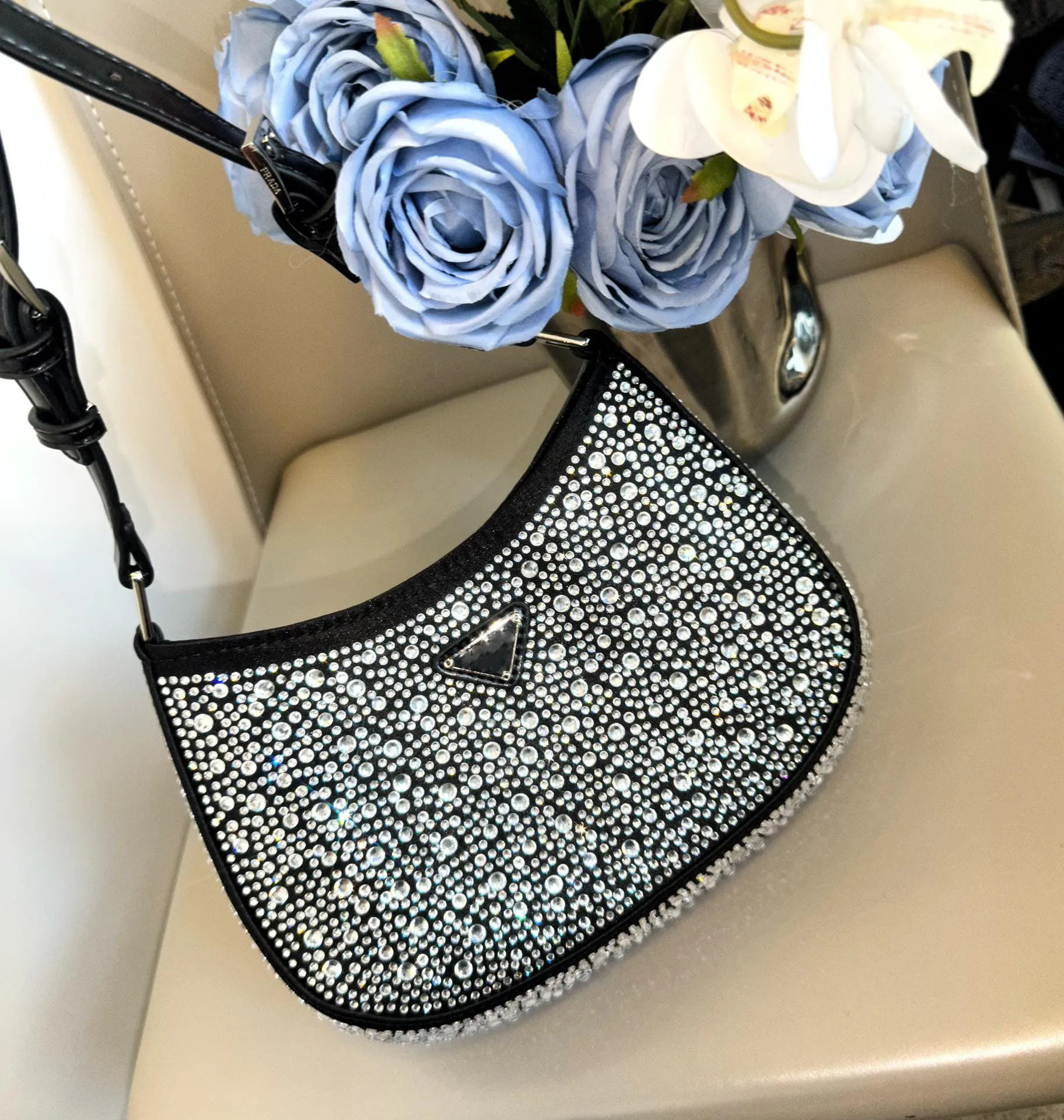 Top quality Diamond handbag Canvas Hobo bag designer shoulder bags for women Chest pack fashion T... | DHGate