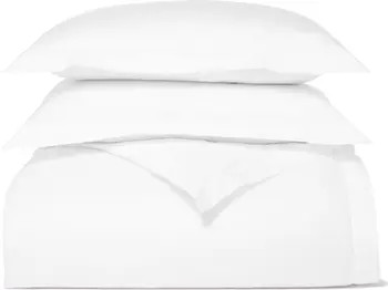 Percale Hemmed Duvet Cover & Shams Set | Nordstrom