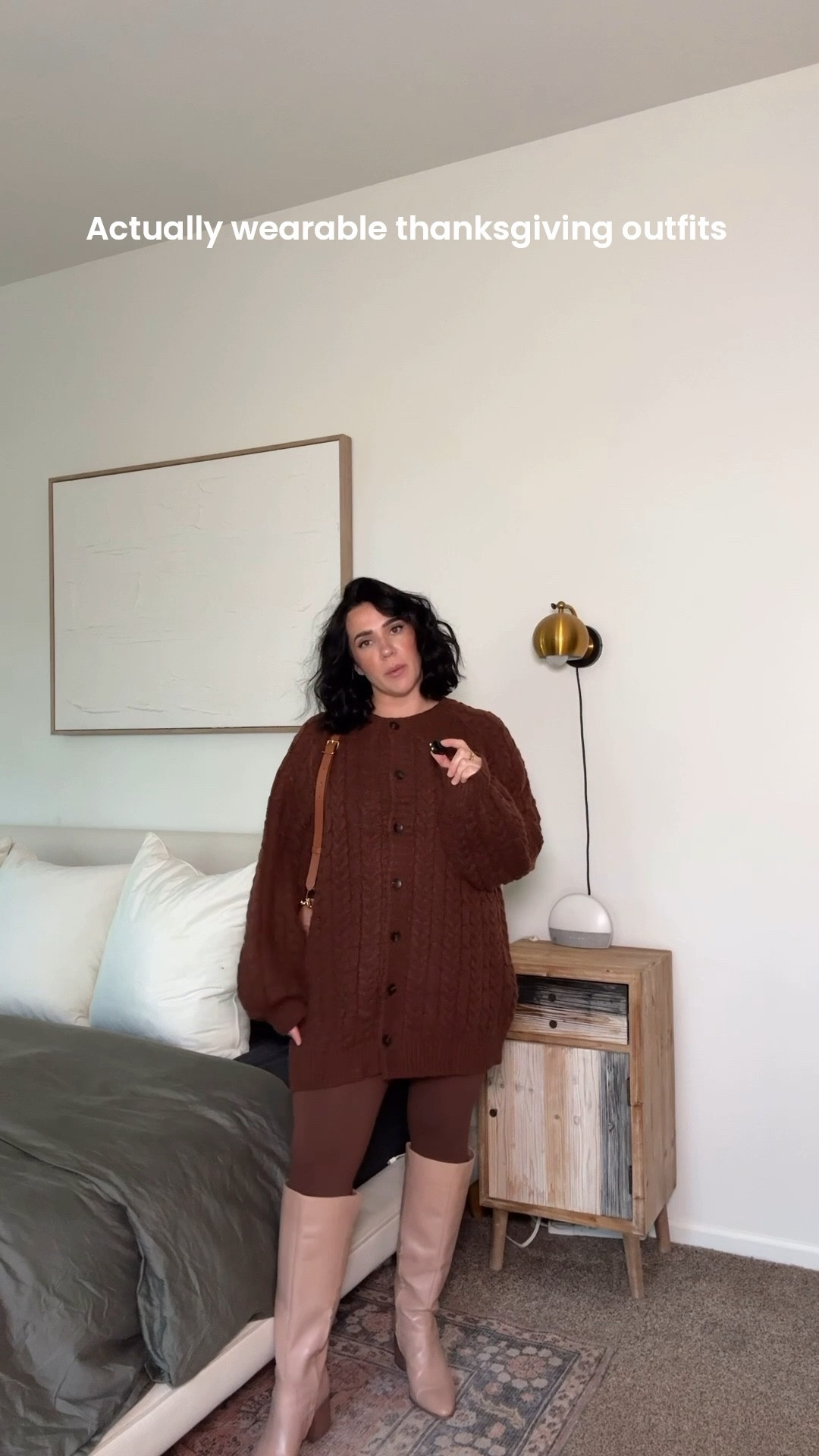 Thanksgiving outfit ideas | chic and cozy fall outfit ideas. Size L in all :) 

#LTKmomlife #LTKMidsize #LTKHoliday