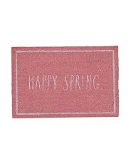 24x36 Happy Spring Doormat | TJ Maxx