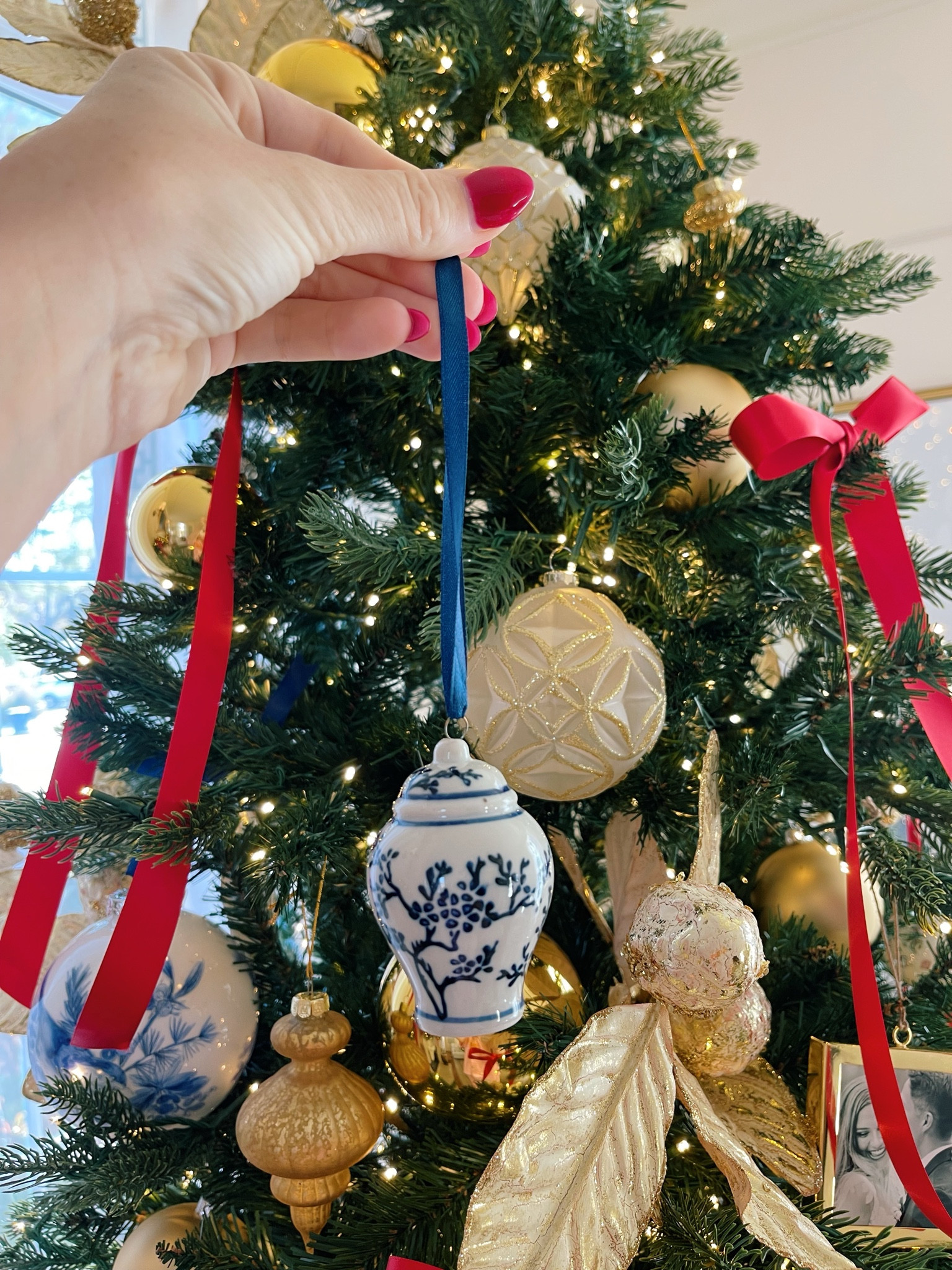 Cutest ginger jar ornament 🤭✨

#LTKHoliday #LTKSeasonal