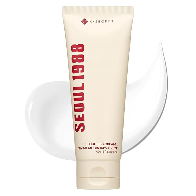 K-SECRET SEOUL 1988 Snail Mucin 93% Cream – Concentrated Yet Lightweight Formula Infused with 9... | Amazon (US)