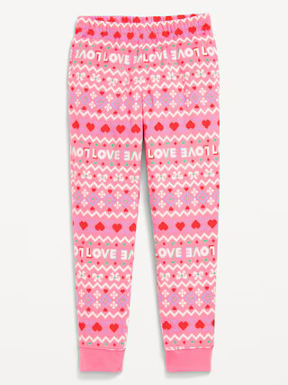 Microfleece Printed Pajama Pants for Girls | Old Navy (US)