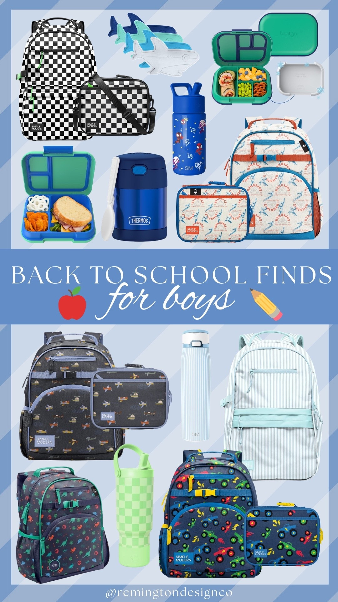 Back to school essentials for boys! 

Back to school essentials 
Boys backpacks 
School supplies 
Kids lunch kits
Kids backpacks

#LTKmomlife #LTKSeasonal #LTKKids