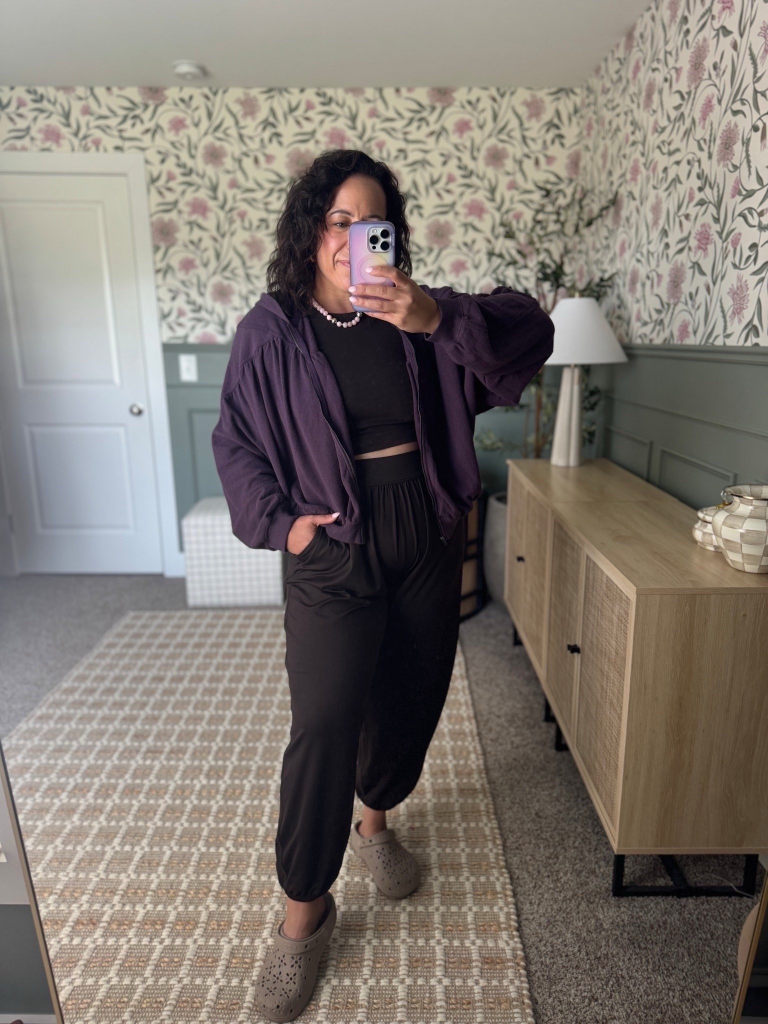 Cozy fall outfit from aerie ✨

Wearing size xl in sports bra, medium in jacket large in bottoms! 

#LTKSeasonal #LTKFindsUnder50 #LTKMidsize