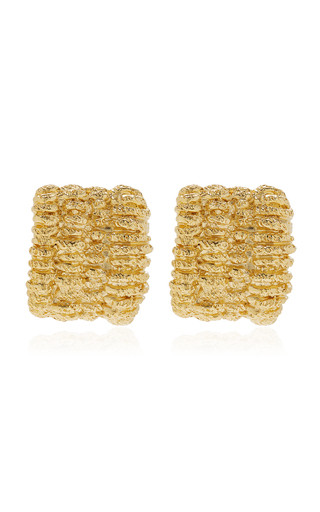 Paola SighinolfiSonora Small 18K Gold-Plated Earrings$245Color—GoldAdd To BagAdd to FavoritesED... | Moda Operandi (Global)
