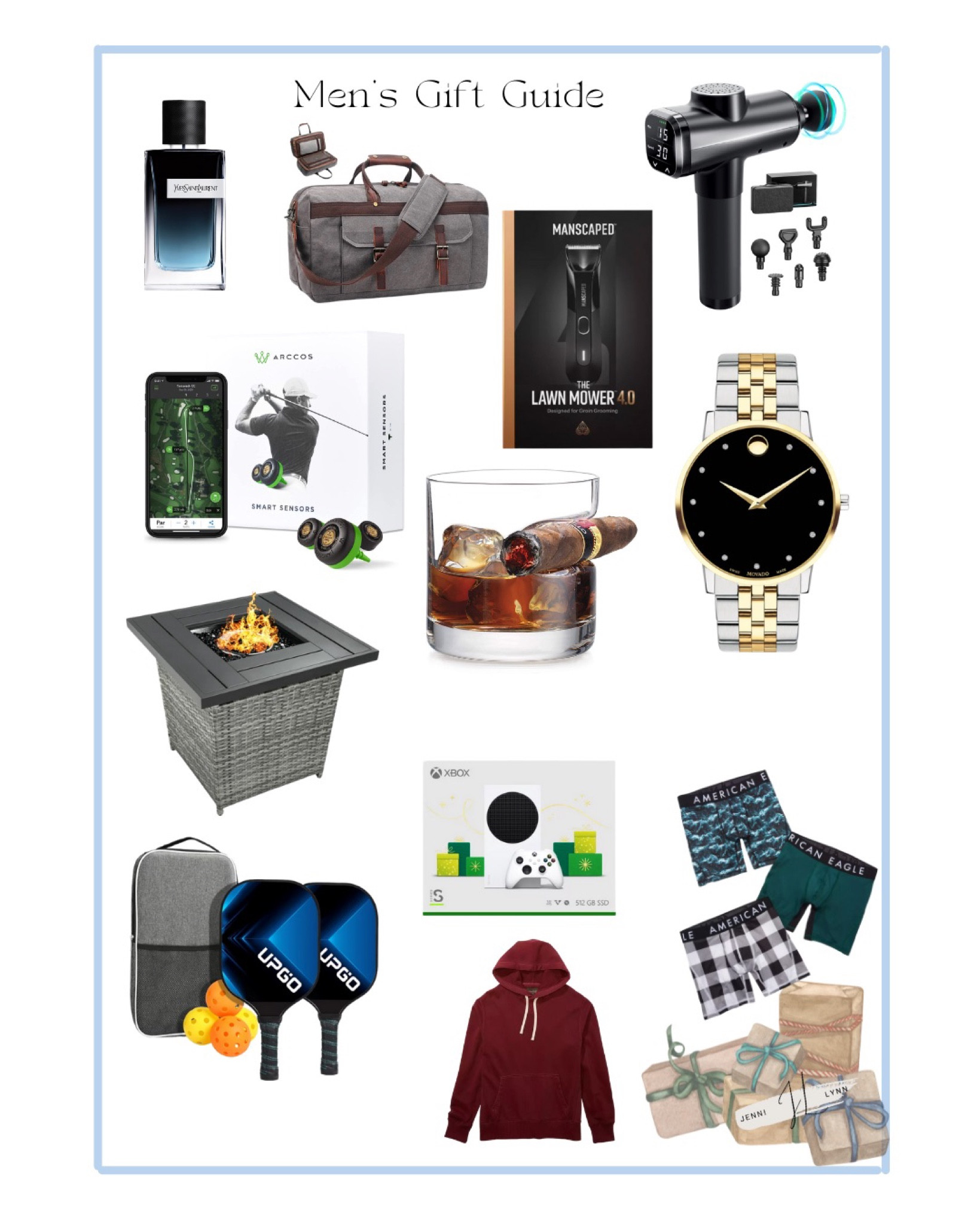 Gift guide for him 

#LTKmens #LTKGiftGuide #LTKHoliday