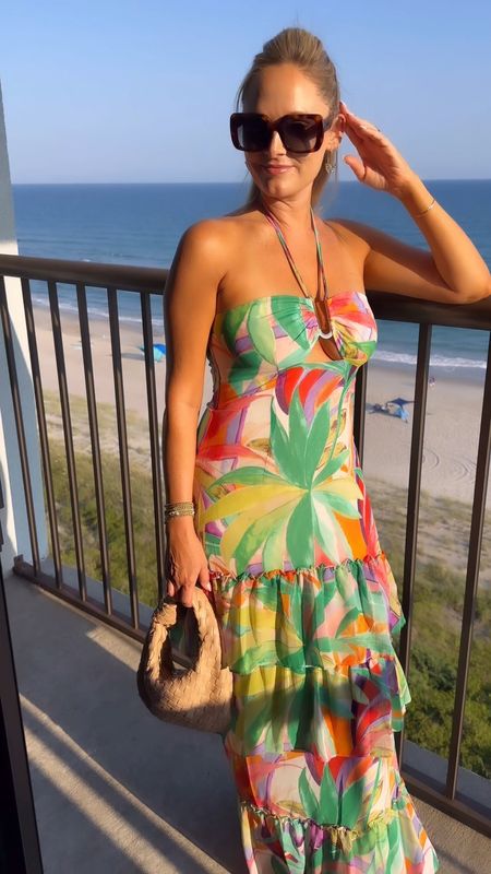 They prefer vacation dress. Summer Maxi, I'm will be lo loving! Spring dress. Wearing g medium 

#LTKfindsunder100 #LTKVideo #LTKover40