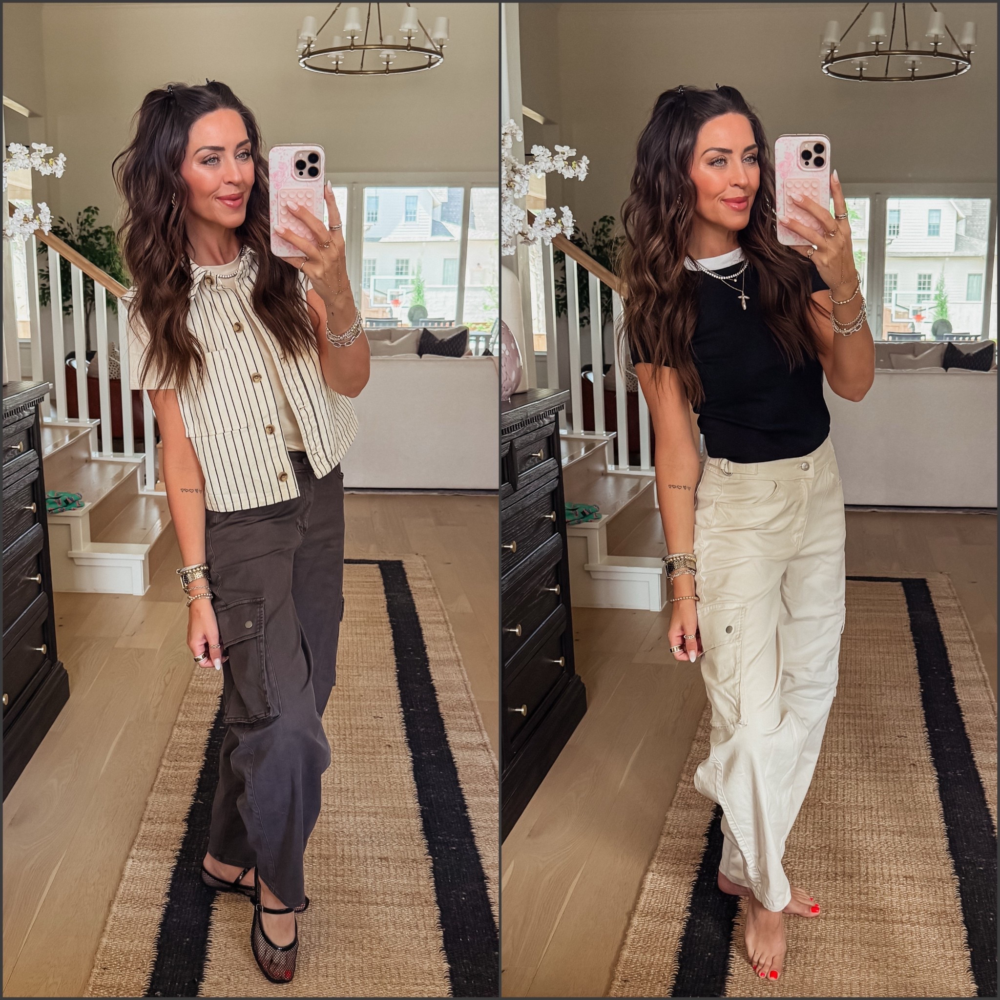 Cargo barrel pants…so so good - size S
Vest - size S
Shirts - size S


#LTKStyleTip #LTKSaleAlert #LTKFindsUnder50