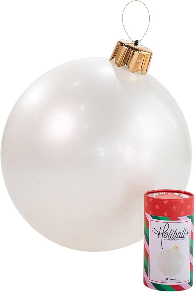 Holiball Inflatable Holiday Ornament \u2013 Ultimate Indoor/Outdoor Decoration \u2013 Reusable an... | Amazon (US)
