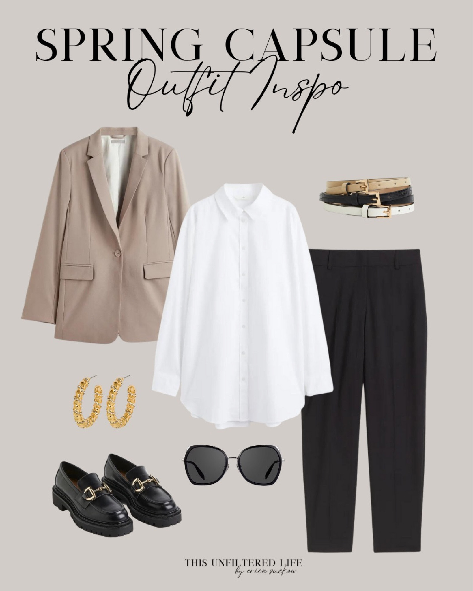 Spring Capsule Wardrobe #LooksForSpring #H&M #SpringOutfit

#LTKstyletip #LTKcurves #LTKSeasonal