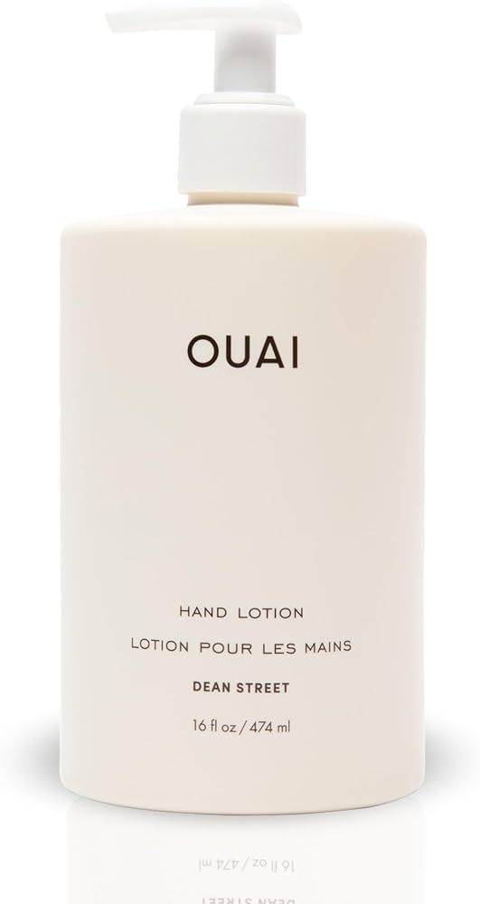 OUAI Hand Lotion - Lightweight Formula to Hydrate Dry Skin - Made with Avocado, Jojoba & Rose Hip... | Amazon (US)
