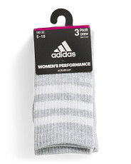 Women's 3pk Crew Socks | TJ Maxx