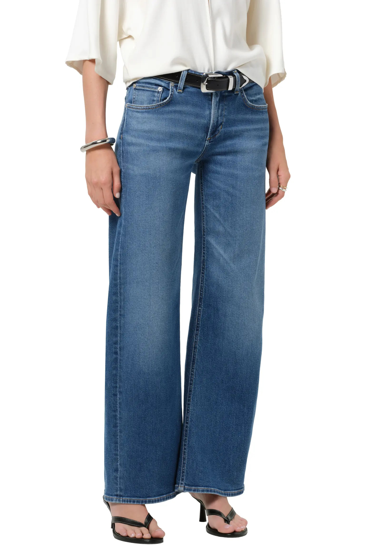 Citizens of Humanity Nora Low Waist Wide Leg Jeans (Women) | Nordstrom | Nordstrom