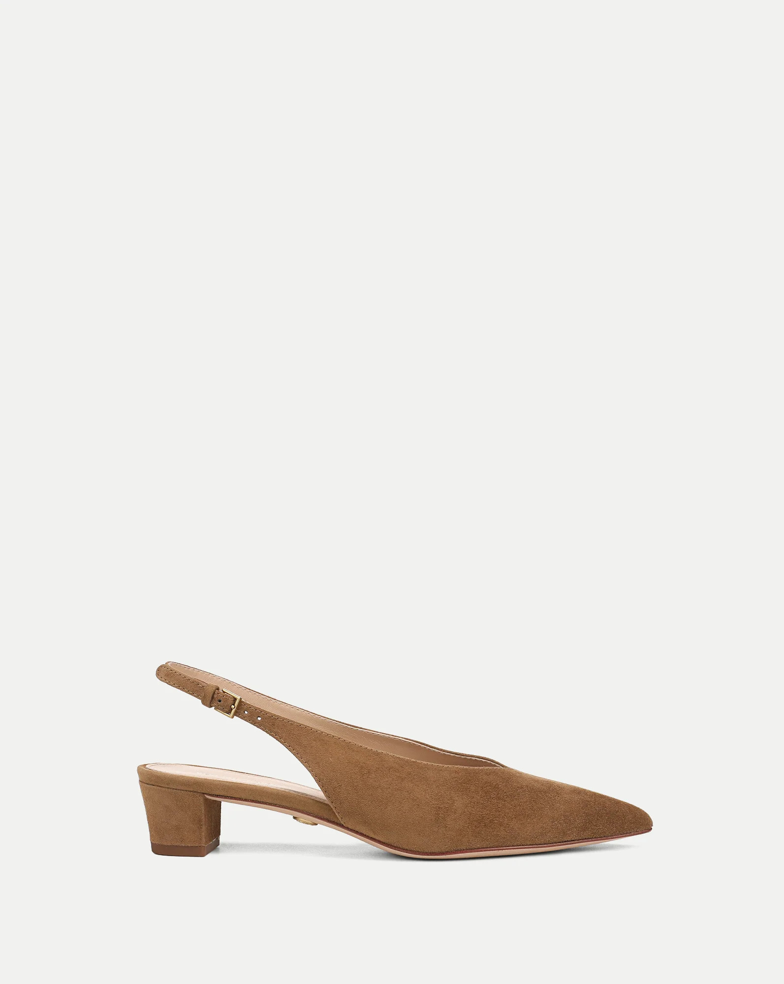 Pamela Slingback Heel in Chestnut | Veronica Beard | Veronica Beard