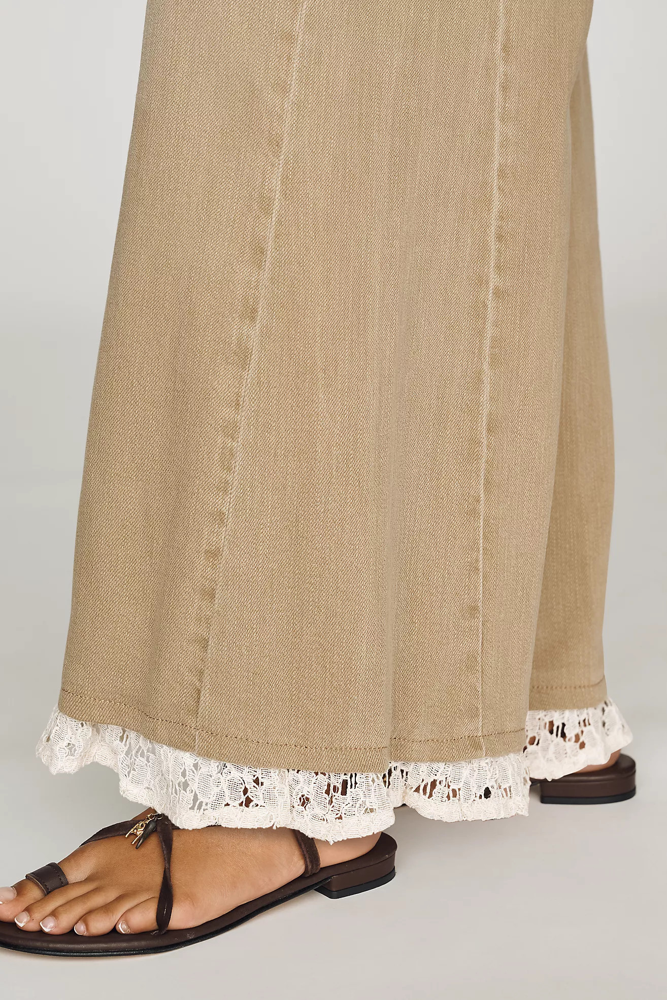 Pilcro Adi Mid-Rise Relaxed Wide-Leg Jeans | Anthropologie (US)