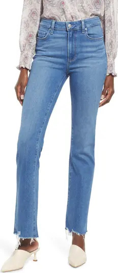 Laurel Canyon High Waist Chewed Hem Flare Jeans | Nordstrom