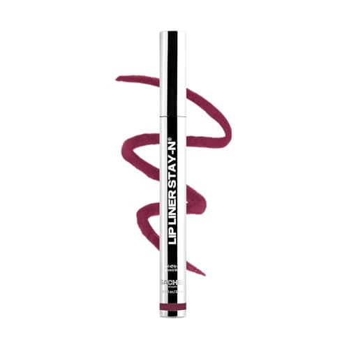 Sacheu Lip Liner STAY-N Peel Off Lip Stain — Long Lasting Waterproof Lip Tint with Hyaluronic Acid & Vitamin E — Transfer Proof Matte Finish, Vegan & Cruelty-Free (After Party) | Amazon (US)