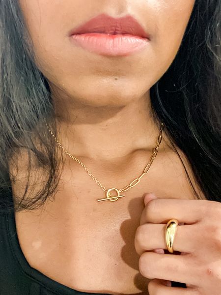 Good jewelry is a must. My go-to lately has been this statement ring and mixed chain necklace from Uncommon James. Shop some of my favorite pieces from the brand below!

#LTKunder100 #LTKbeauty