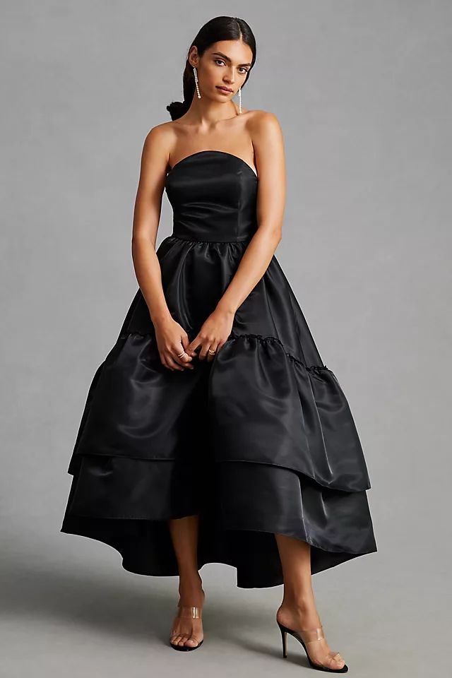 Mare Mare Tiered Strapless Dress | Anthropologie (US)