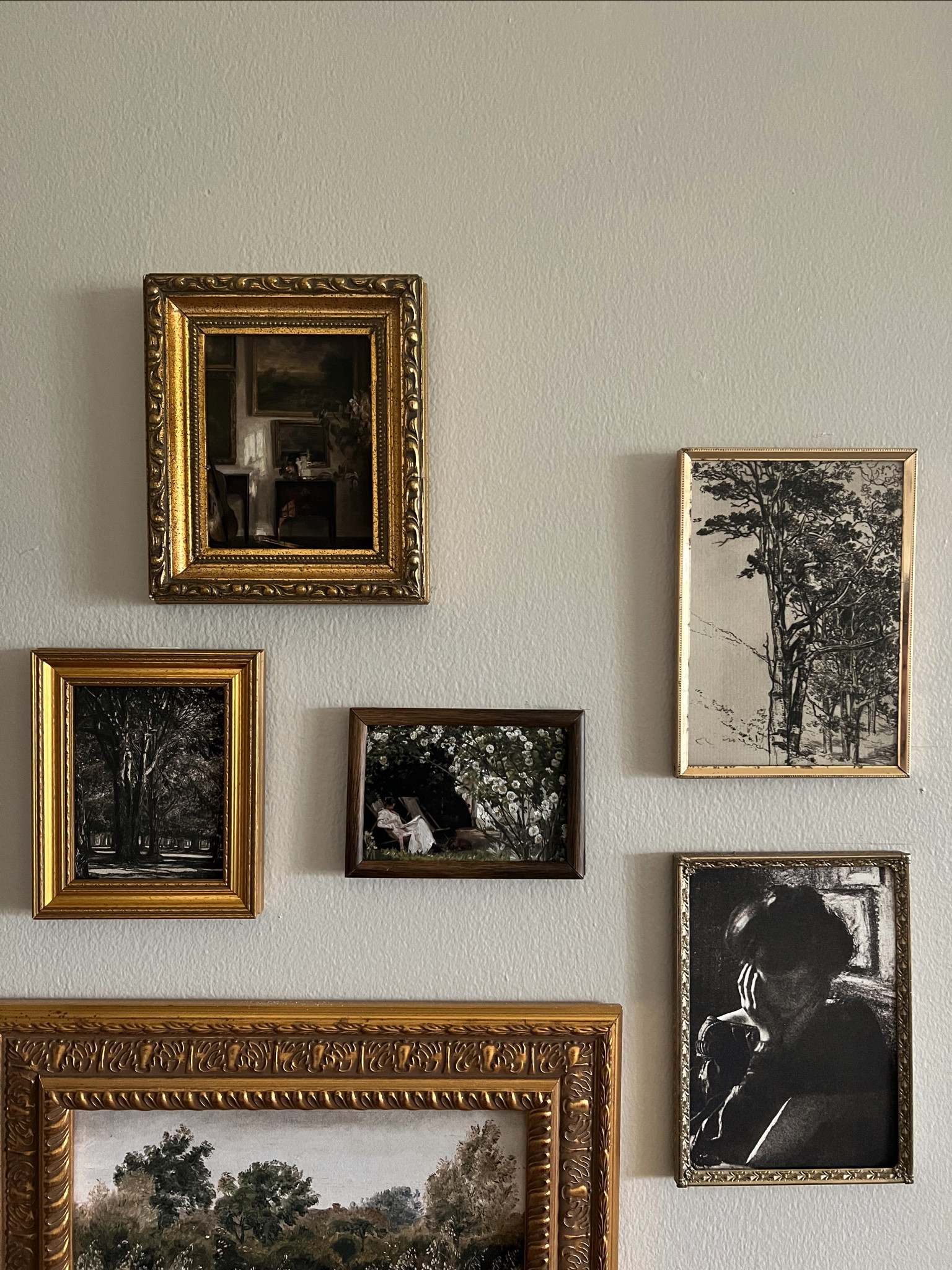 vintage inspired gallery wall 

#LTKhome