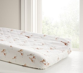 Goldie Giraffe Changing Pad Cover | Pottery Barn Kids