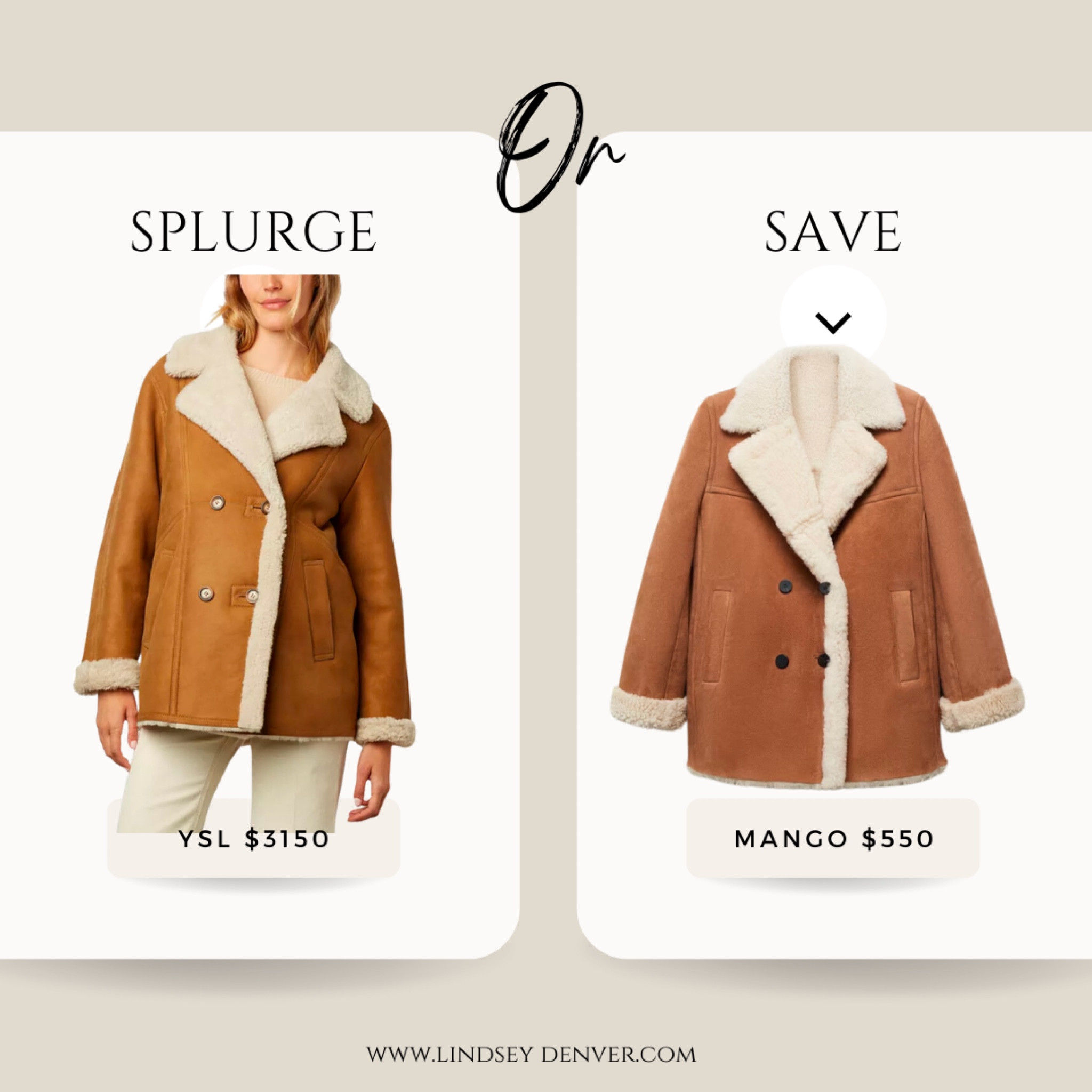 Genuine Shearling coat
Save or splurge, looks for less, luxe or less

"Helping You Feel Chic, Comfortable and Confident." -Lindsey Denver 🏔️ 


Casual outfit, chic outfit, effortless style, esty, express sale, express finds, summer style, summer outfit, denim #nordstrom #hm #h&m #walmart #target #targetstyle   #targetfinds #nordstrom #shein  #walmartstyle #walmartfashion #walmartfinds #scoop #amazonstyle #amazonhome #amazon #amazon|amazonhome|amazonstyle|anthropologie|hm|hmstyle|hmdecor|hmhome|twins|baby|babygirl|babyboy|estyfind|estydecor|fashion|esty|expresssale|expressfinds|expressfashion|bodysuit|springstyle|winterstyle|table|bodysuit|entryway|patio|patiofurniture|target|targetstyle|targethome|targetdecor|targetsale|targetfinds|walmart|walmarthome|walmartdecor|walmartsale|walmartstyle|walmartfinds|nordstrom|nordstromsale|targetfashion|walmartfashion|freeassembly|scoop|amazonfashion|overstock|wayfair|candles|candle|aerie|forever21|americaneagle|marshalls|tjmaxx|sams|homegoods|dsw|home|mango|shopbop|lulus|prada|chanel|gucci|mcm|designerdupe|louisvuittion| toddler||oldnavy|gap|shein|homedecor|purse|handbag|dailydupes|petal&pup|sale|deal|falldecor|fallstyle|bedroom|kitchen|livingroom|diningroom|gameroom|porch|nursey|zara|bag|crossbody|satchel|clutch|marcjacobs|dailydeals|sale|salefinds|resort|vacation|beach|melanin|blackwomen|blackwomeninfluencer|blackwomenfashion|beanie|beret|hat|lackofcolor|abercrombie|puffer|fauxfur|fauxleather|bohme|curvy|plussize|christiandior|balmain|inspiration|inspo|styleguide|style|decoration|anniversarysale tennishoes|sneakers|newbalance|dunks|newbalance|puffer|puffercoat|goodnightmacroon|chic|springfashion|springstyle|bikini|swimmingsuit|tan|jeans|demin|fitness|miamiamine|tan|makeup|skincare|cellajaneblog|summerstyle|lolariostyle|influencingincolor|


#LTKSpringSale #LTKover40 #LTKsalealert