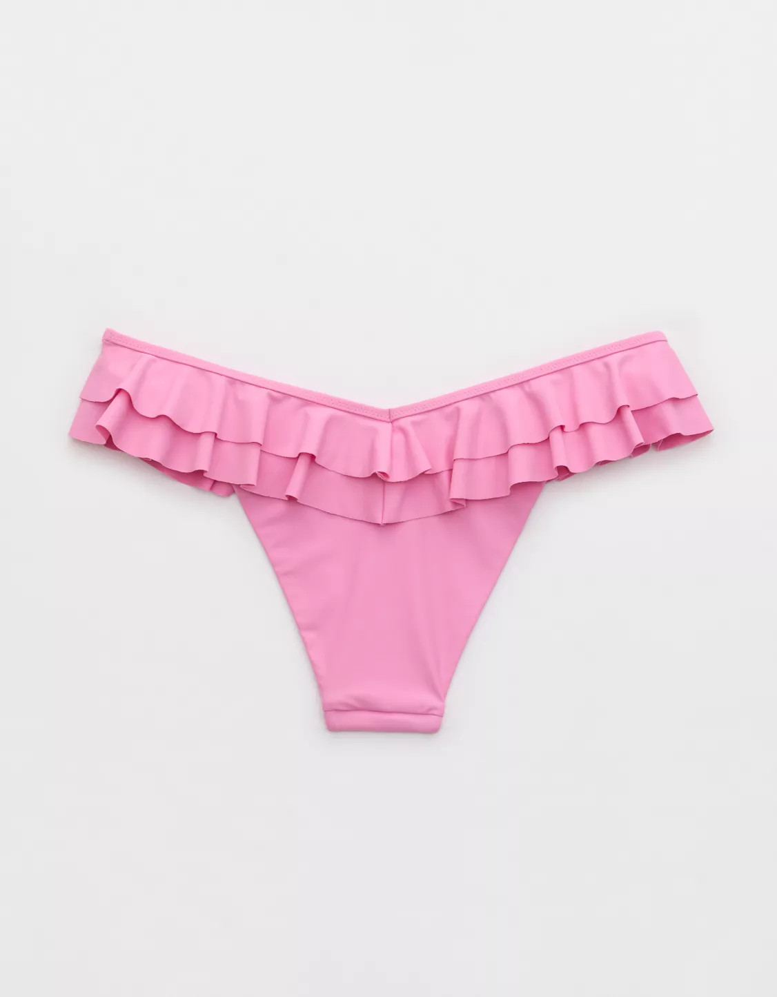 Aerie Ruffle Cheeky Bikini Bottom | Aerie