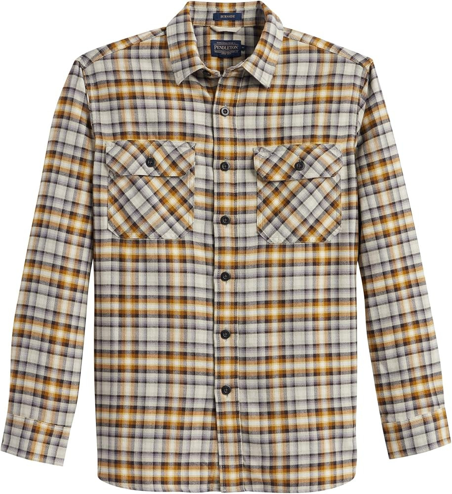 PENDLETON Men's Burnside Flannel Shirt | Amazon (US)
