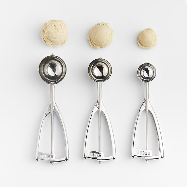 Cookie Dough Scoops, Set of 3 + Reviews | Crate & Barrel | Crate & Barrel