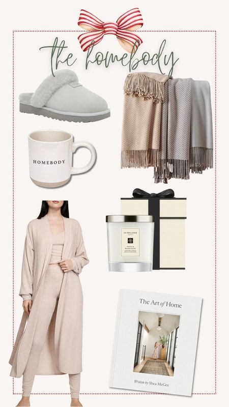 The homebody. Gift Gide. Cozy. Loungewear. Black Friday. Ugg. Slippers. Blankets. Candles. Books. Home. Relax. Mug. 

#LTKGiftGuide #LTKsalealert #LTKCyberWeek