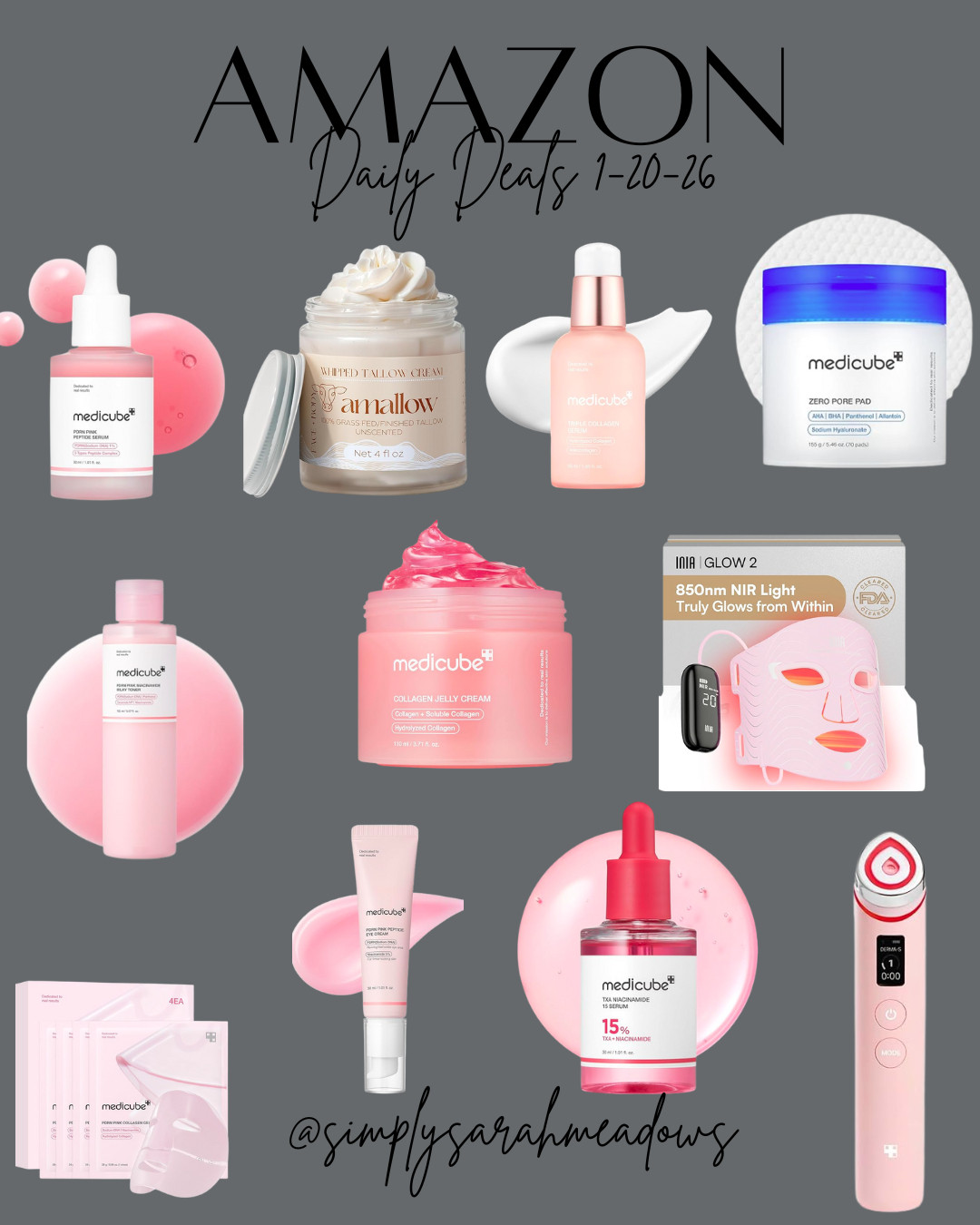 Discover the magic of Korean skincare with these top picks all on sale! Glow from within with my favorites that I use daily. @simplysarahmeadows #koreanskincare #amazonfinds 

 #LTKOver40 #LTKSaleAlert #LTKBeauty
