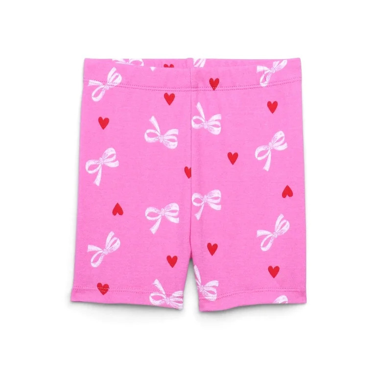 Wonder Nation Toddler Short-Sleeve Tee & Shorts Cotton Pajama Set, 2-Piece, Sizes 12M-5T | Walmart (US)