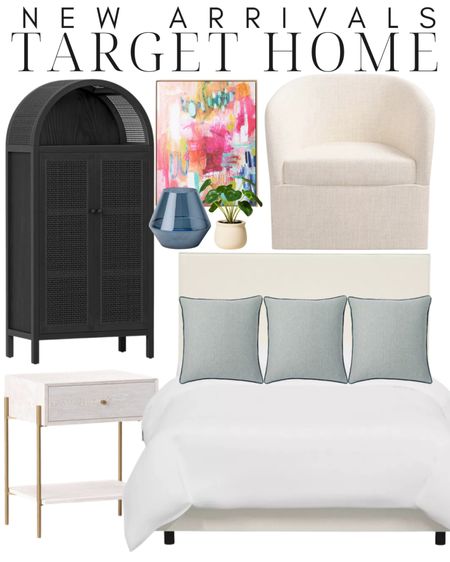 New home arrivals from Target! This cabinet would be so pretty in a living room ✨

Target, target home, target home decor, budget friendly home decor, upholstered chair, upholstered bed, throw pillow, nightstand, storage cabinet, abstract art, faux plant, bedroom, living room, entryway, dining room 

#LTKunder100 #LTKstyletip #LTKhome