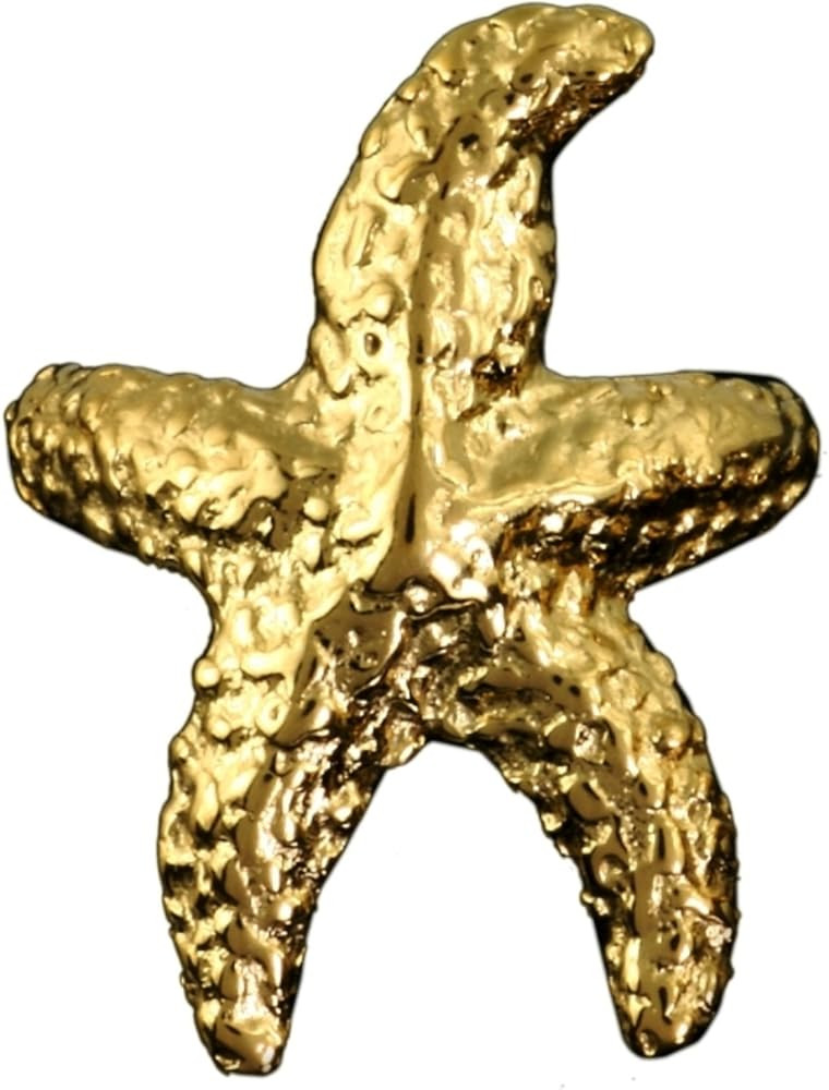 Starfish Ear Cuff Earring Wrap Non-pierced Right Gold on Sterling | Amazon (US)