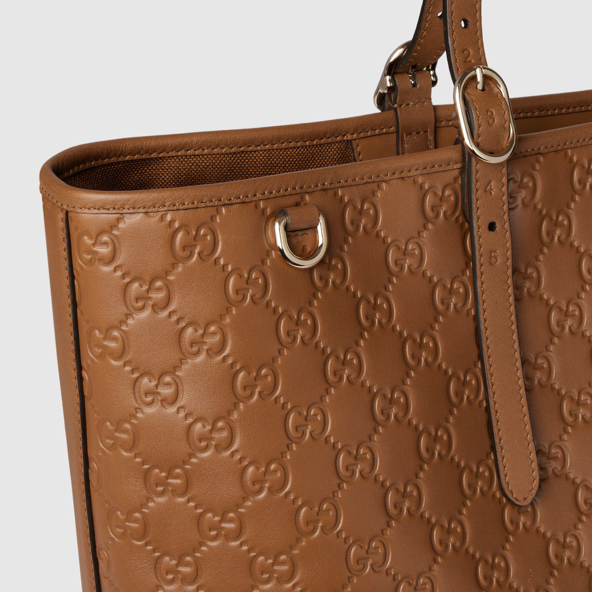 Gucci - GG Emblem large tote bag | Gucci (US)