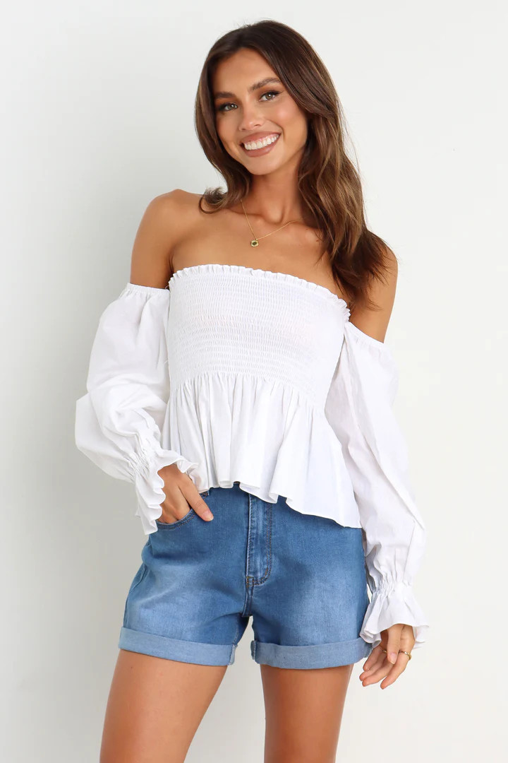 Elise Top - White | Petal & Pup (US)