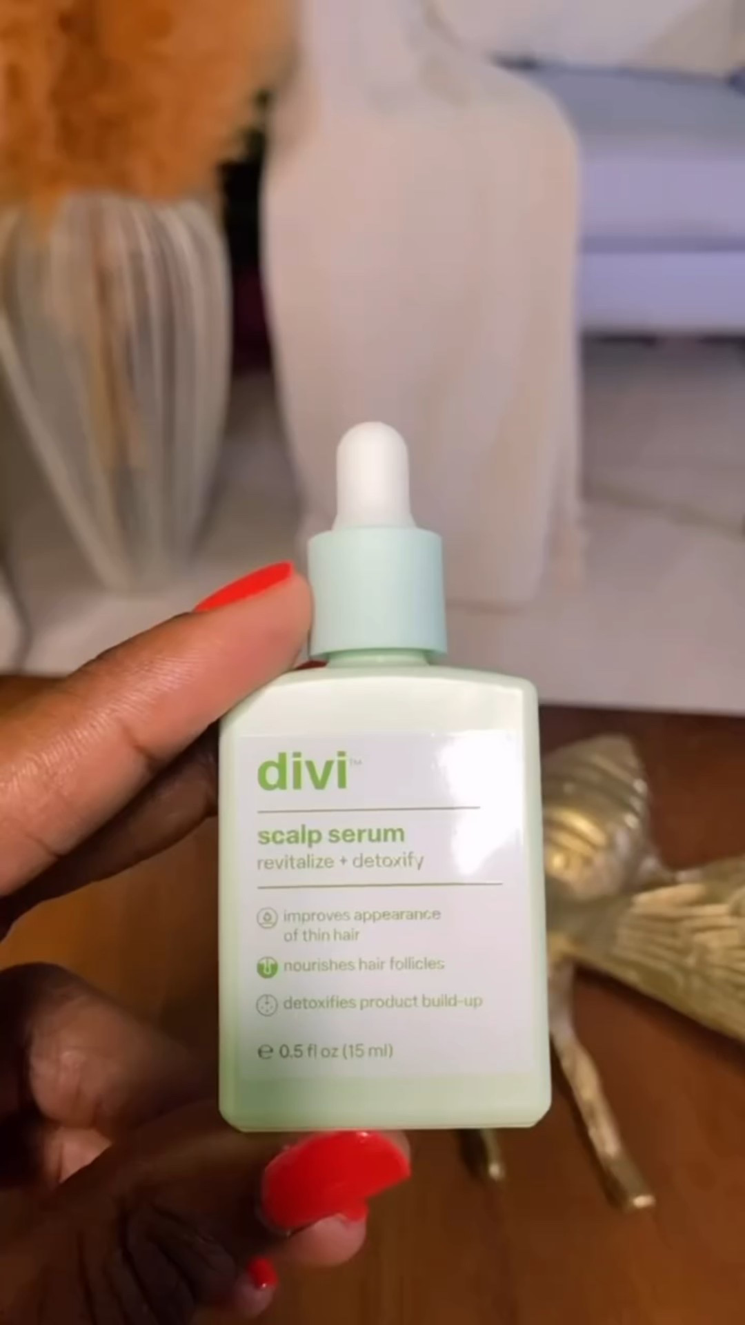 A little self-care moment with @Divi Official  💆‍♀️✨ Their clean, minimalist packaging fits right into my vanity aesthetic — but it’s what’s inside that truly transforms. Volumizing care for fine, thin hair and a scalp serum that actually detoxifies. Hair health is the new home glow 💚 

Link in bio + Code: Allure15

#DiviHairCare #diviofficial #ugccontent #hairserums #hairlosshelp #hairlosstreatments #daniaaustin

#LTKmomlife #LTKdayinmylife #LTKvlog