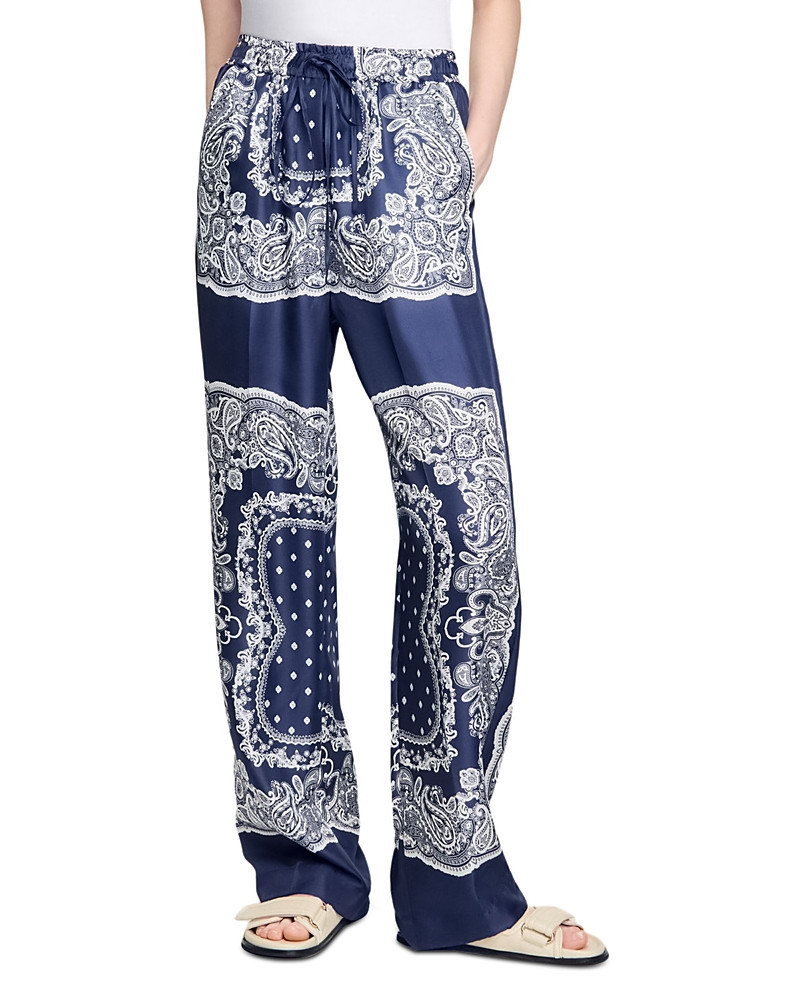 Sandro Bandana Pants | Bloomingdale's (US)