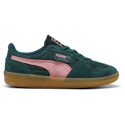 PUMA Womens PUMA Palermo - Womens Running Shoes Green/Pink/White Size 9.0 | Champs Sports