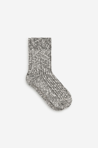 Chunky Knit Socks – Black/White – Women – ARKET GB | Arket UK