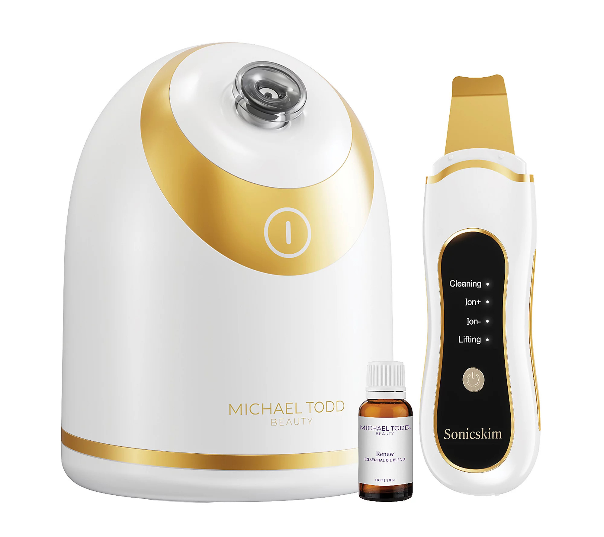 Michael Todd Hydraskim - Vanity Facial Steamer Spatula Set | QVC