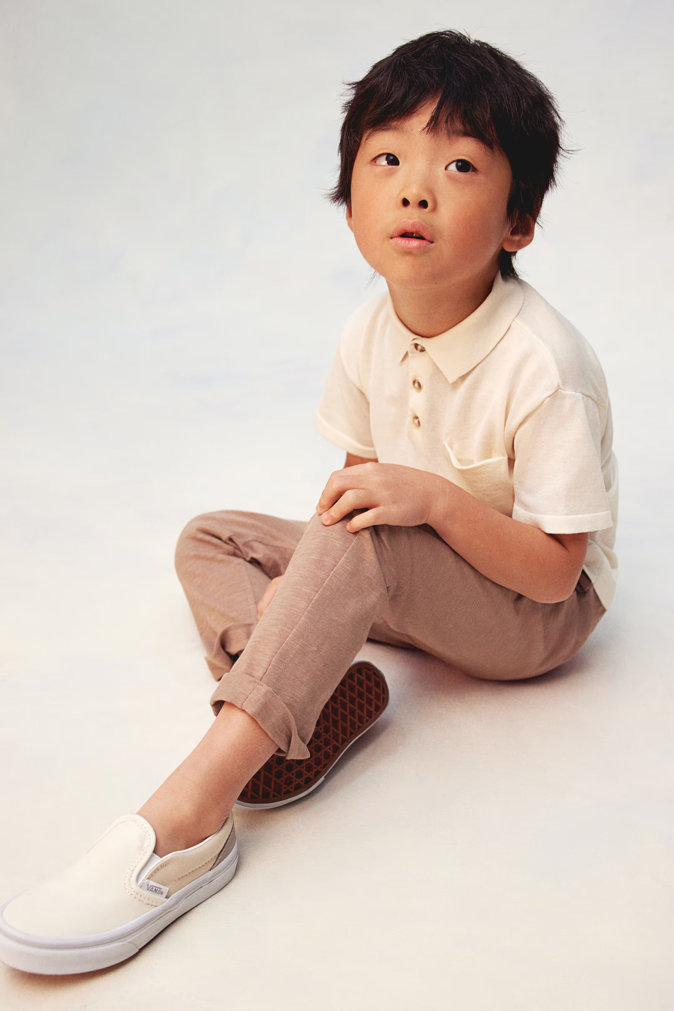 Cotton Jersey Joggers - Dark beige - Kids | H&M US | H&M (US + CA)