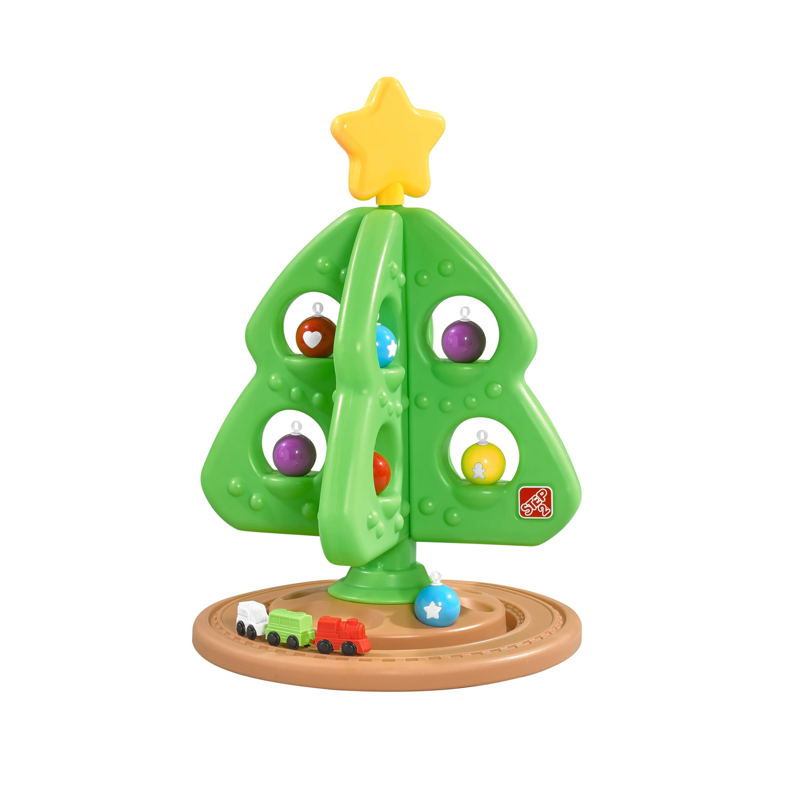 Step2 My First Christmas Tree, Kids Interactive Holiday Toy, 12 Colorful Plastic Ornaments to Dec... | Amazon (US)