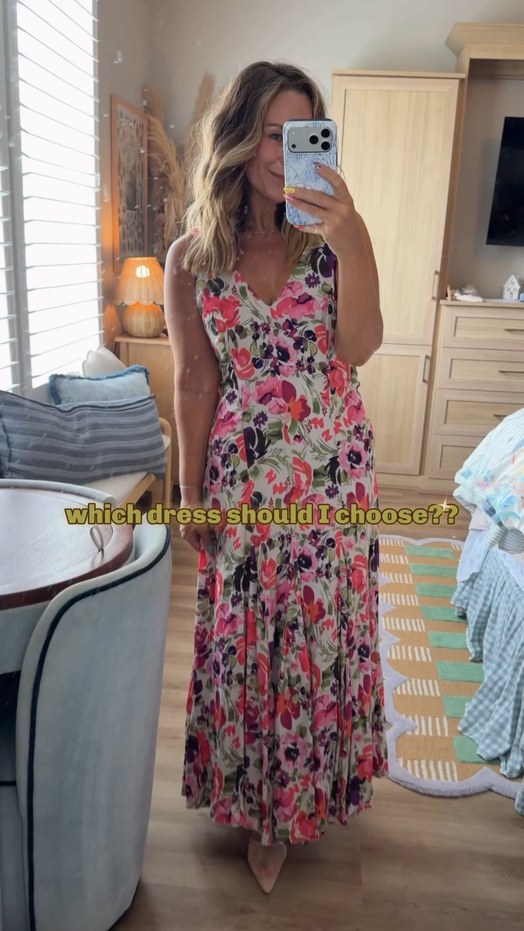 Four dresses, one Saturday night wedding, and a solid 45 minutes of standing in front of the mirror going “…is this too much?”

Late summer weddings are their own category — still hot, but you can feel fall coming. All four are petite-friendly (no hemming required, praise be).

1, 2, 3, or 4 — tell me which one I’m wearing, lobsisters!! 

#wedding

#LTKgrwm #LTKmomlife #LTKWedding