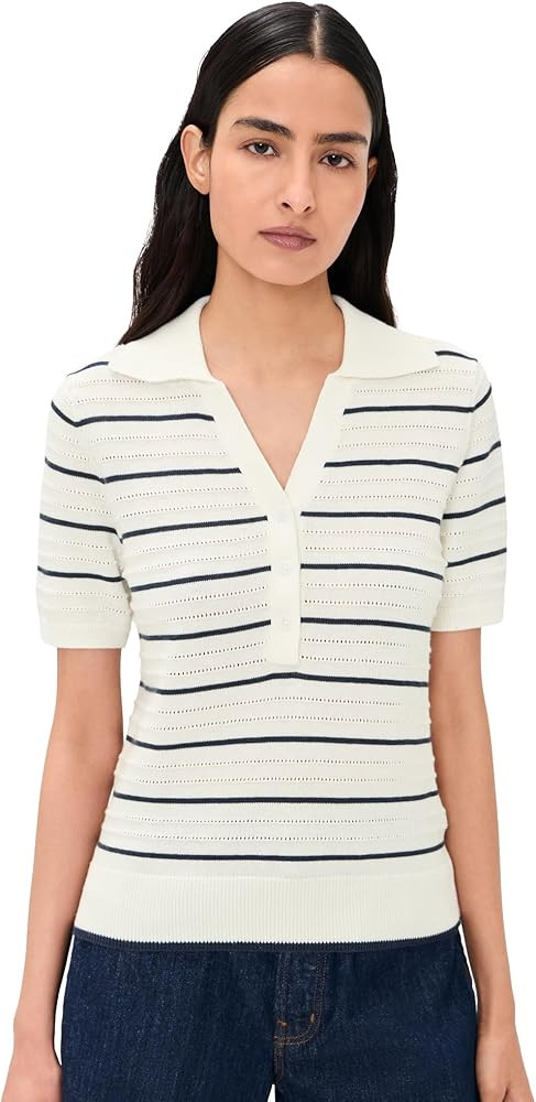 Varley Women's Wren Knit Polo | Amazon (US)