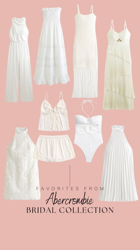 The beautiful white collection for brides! 20% off right now and gets bride ready for honeymoon, rehearsal dinners, bridal showers and more! Here are some of my favorites!

#LTKWedding #LTKParties