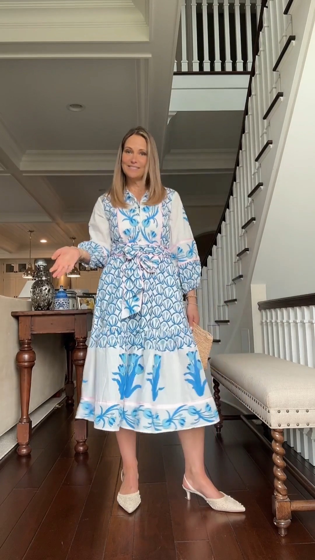 A dress paired with delicate gold jewelry creates a look that feels effortlessly refined. It’s a timeless combination that’s both simple and polished, making it easy to wear for everyday moments or occasions that call for something a little more elevated.

#LTKMidsize #LTKOver40 #LTKSeasonal