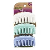 Planet Goody Sustainable Round Claw Clips - 3 Count, Assorted Bright Colors - Great for Easily Pulli | Amazon (US)