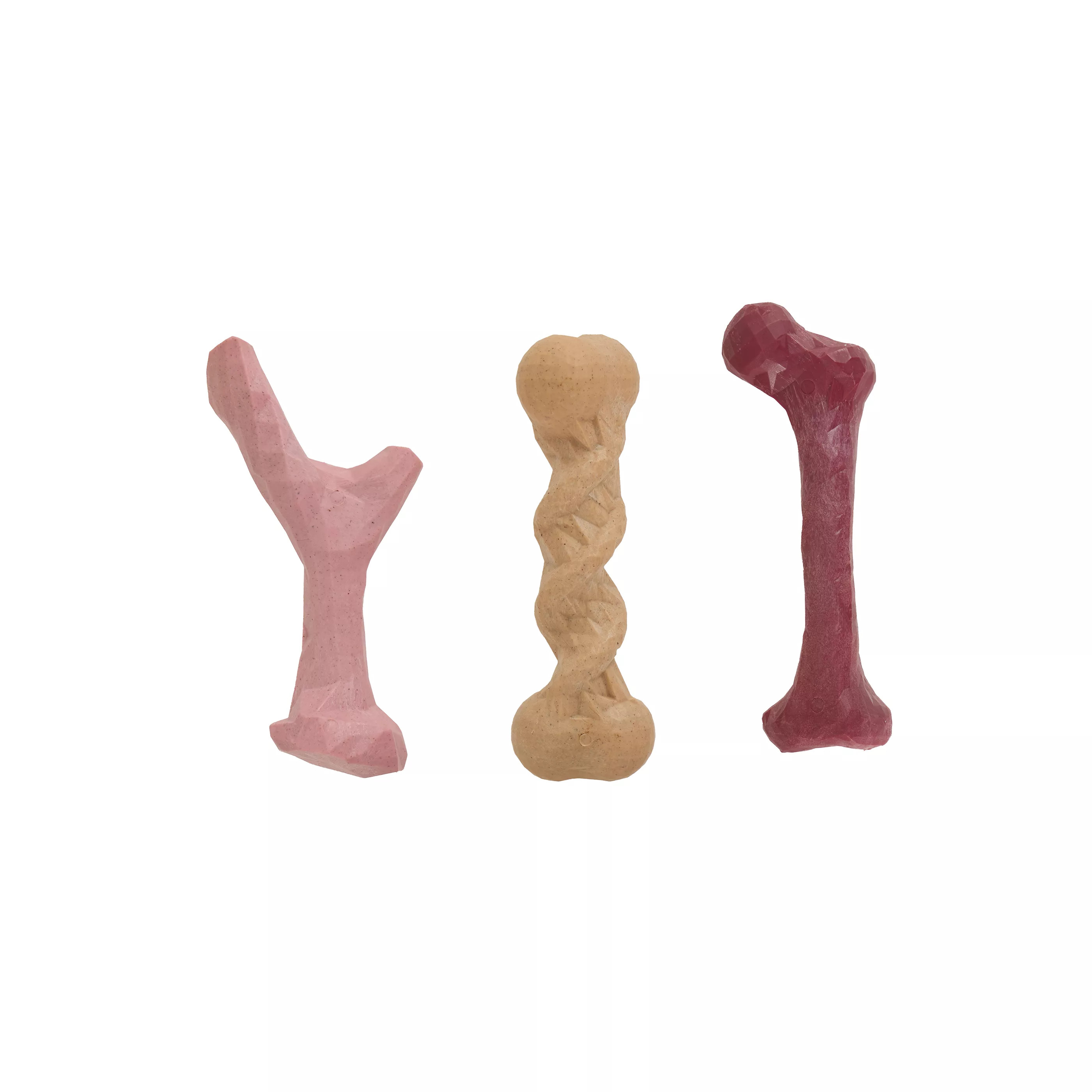 Joyhound Festive Boss Bones Holiday Dinner Scented Chew Toys, 3 Pack | PetSmart